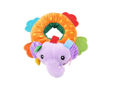 Elefántos csörgő rágókával