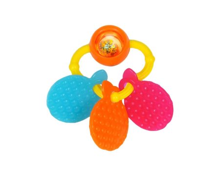 Funksool gyümölcs formájú rágókás csörgő