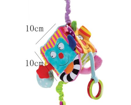 Multiszenzoros fejlesztő plüsskocka