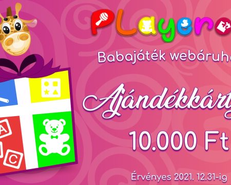 Ajándékkártya 10000 Ft értékben