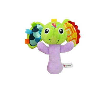 Sozzy elefántos plüss csörgőjáték