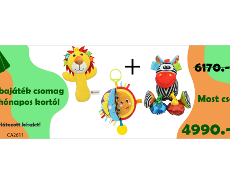 Babajáték csomag 3 hónapos kortól - CA2611