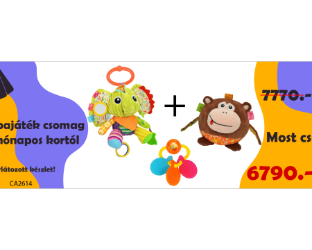 Babajáték csomag 6 hónapos kortól - CA2614